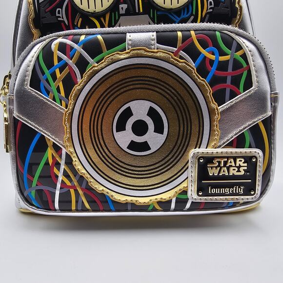 Loungefly Star Wars C-3PO Glow-in-the-Dark Mini Backpack main image 12
